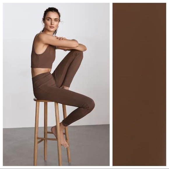 NWT. Massimo Dutti Brown Crop Top. Size M. - Picture 7 of 13